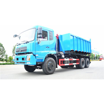 6X4 18cbm Refuse Collection Waste Container Lifter Truck